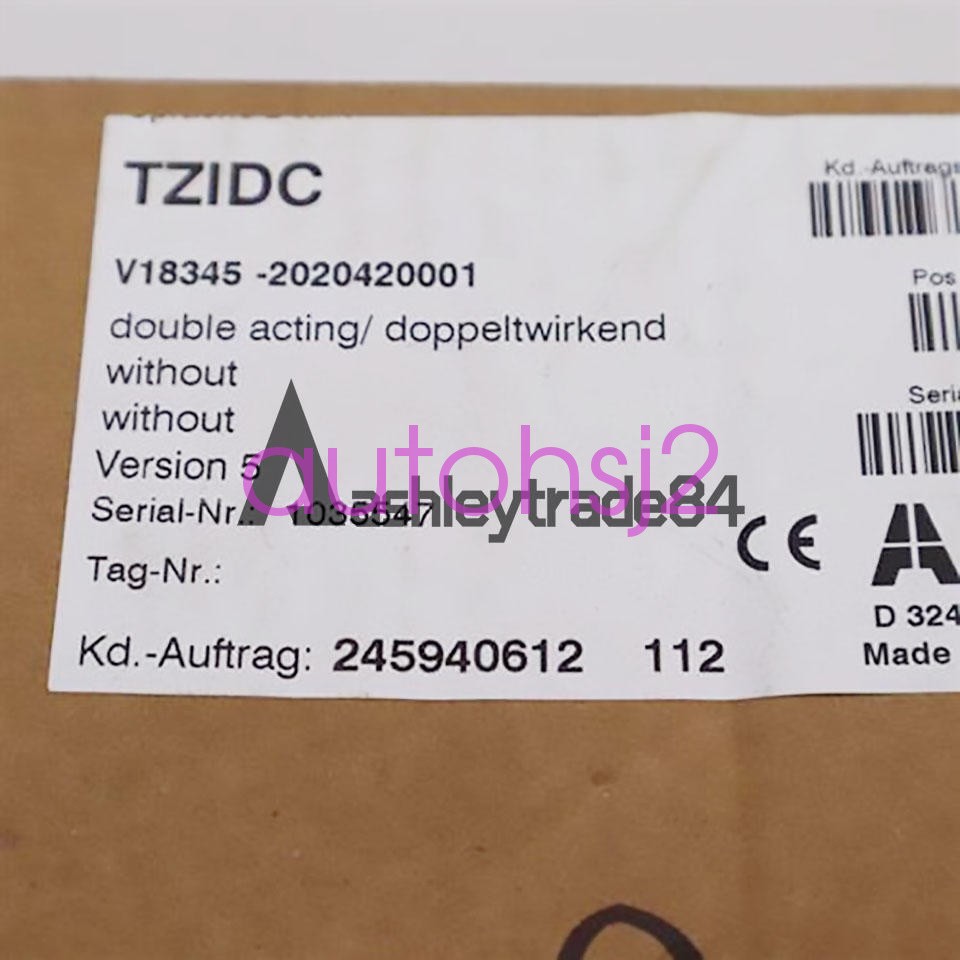 1PCS NEW ABB VALVE POSITIONER V18345-2020420001