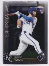 2025 TOPPS CHROME UPDATE ROOKIE JOHN RAVE RC KANSAS CITY ROYALS #USC136