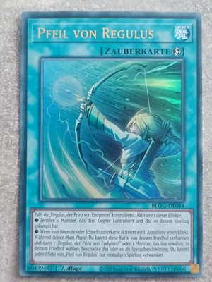 Yugioh TCG Battles of Legend:Glorious Gallery Pfeil von Regulus BLGG-DE044 Ultra