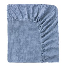 Muslin Crib Sheet 100 Cotton Baby Fitted Standard Mattress 28 x 52
