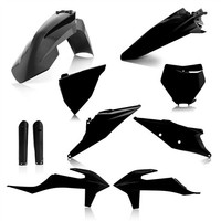 Acerbis Komplett-Kunststoffkit Schwarz FüR KTM XC-F 350 2019-2022 1 StüCk