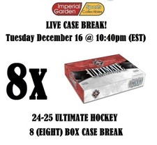 24-25 ULTIMATE HOCKEY 8 BOX CASE BREAK #5600 - Columbus Blue Jackets