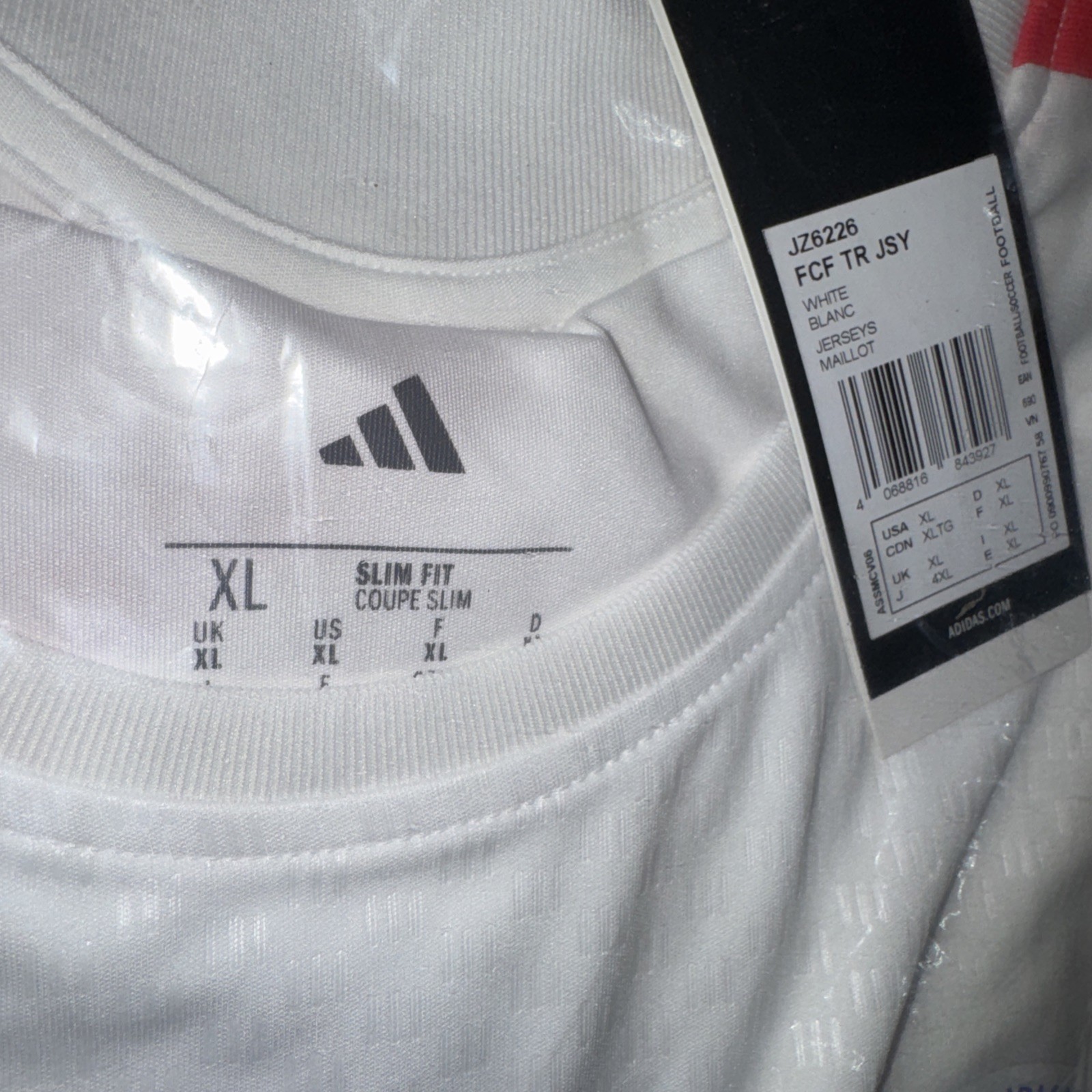 Colombia Adidas Soccer White Training Jersey World Cup 2026 Men’s Size XL Sealed thumbnail 4