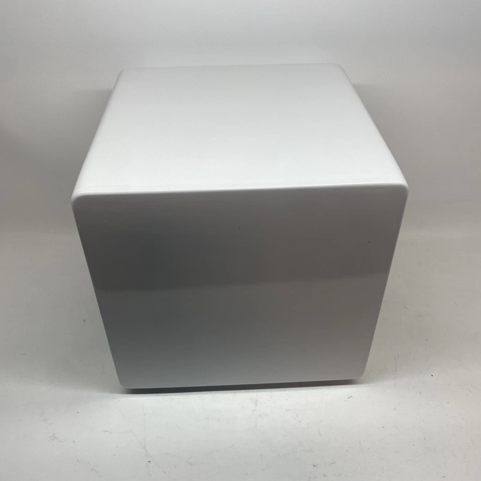 Gabinete Micro 3000 doble personalizado de 10” solamente. Perla blanca brillante Foto 4 de 4