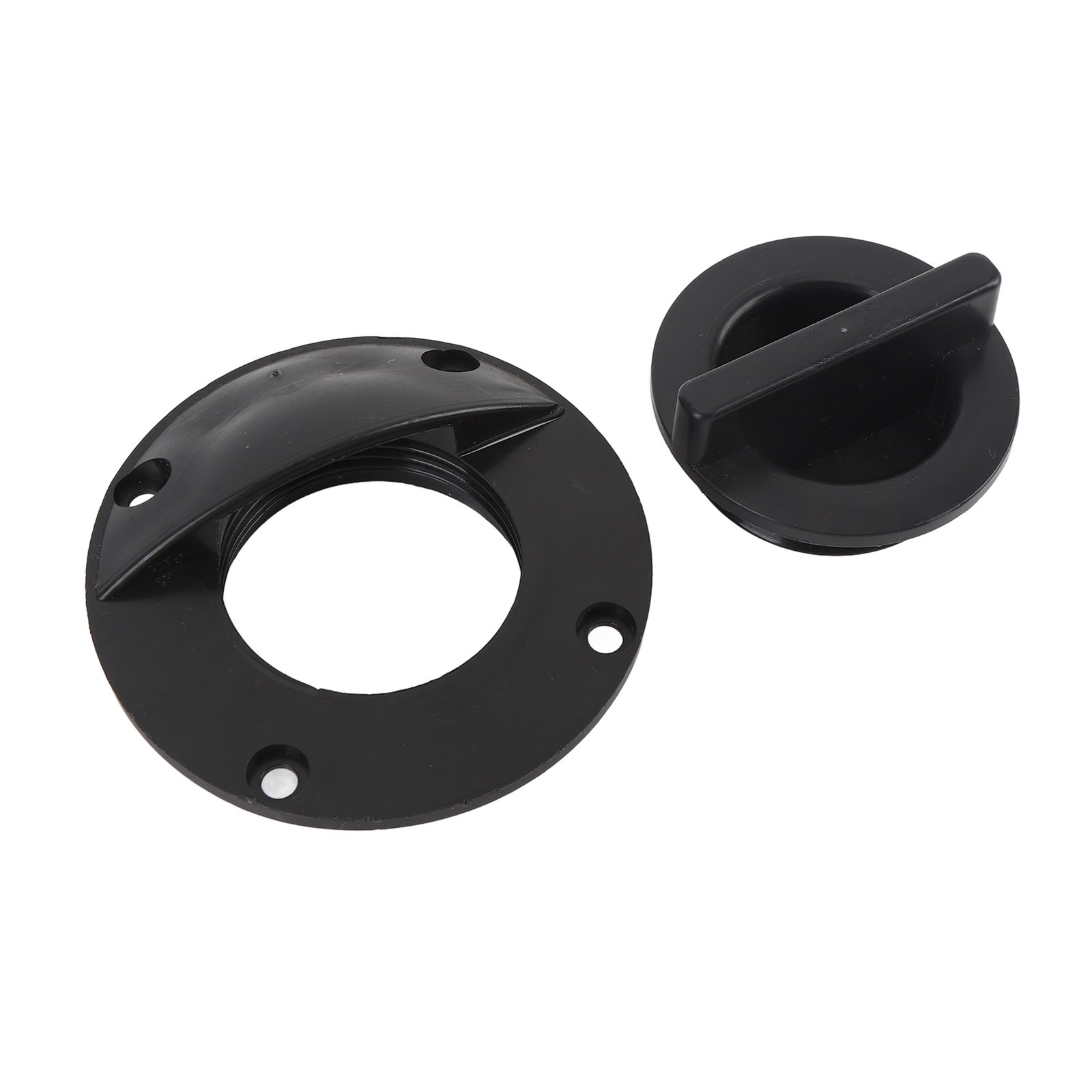 Deck Floor Drain Scupper Impact Resistant Boat Deck Drain ABS For Yachts