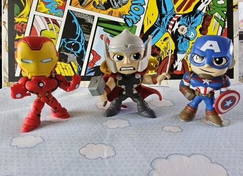 Funko Mystery Minis Marvel  Classics 2024 LOT of 3 Cpt. America, Thor, Iron Man