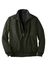 KingSize Men's Big & Tall Fleece-Lined Bomber Jacket