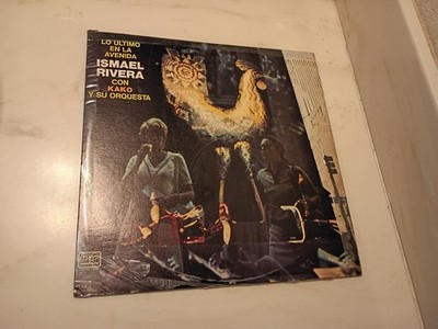 ISMAEL RIVERA CON KAKO Y SU ORQUESTA LO ULTIMO EN LA AVENIDA LP SALSA