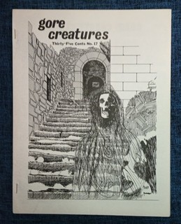Horror Fanzine Gore Creatures #17 Gary Svehla Boris Karloff Barbara Steele 1970