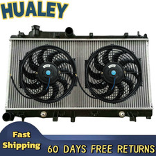 Radiator+Fan For Subaru Liberty Outback Forester 03-14 2.0L 2.5L Non Turbo AT/MT
