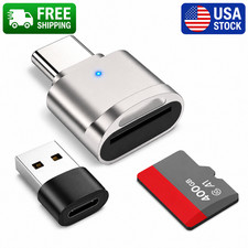 Type C To Micro SD TF Card Reader OTG USB Adapter Converter For Samsung Phone