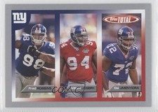 2005 Topps Total Silver William Joseph Osi Umenyiora Fred Robbins #53 0c4