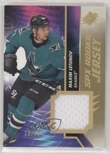 2020-21 SPx Rookie Jersey Gold Spectrum 16/99 Maxim Letunov #RJ-ML n7r
