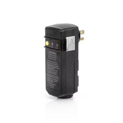 15 Amp 120-Volt AC Self-Test Right Angle Plug-In GFCI Automatic Reset GSRA1-THD