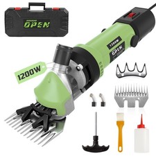 1200W Sheep Shears Clippers, 3200RPM 6-Speed Adjustable Heavy Duty Electric ....
