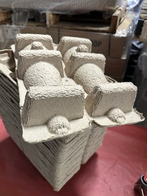 Single Pulp Bottle Shipper , 30 Per Package , 480 Shippers, FREIGHT