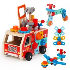 Toddler Tool Kit - 33 PCS Montessori Toddlers Tool Box, Kids Pretend Play Too...