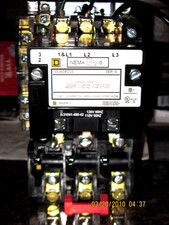 8536SBO2 Square D NEMA Size 0 Motor Starter 208V Coil NEW with FAST SHIPPING!!