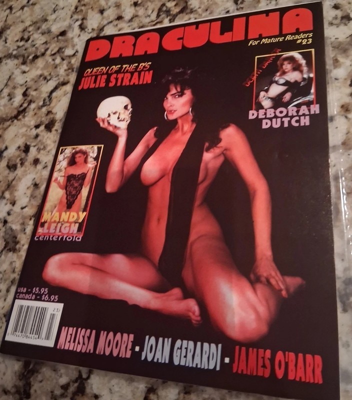 Draculina Magazine #23 1995 Julie Strain, Deborah Dutch, Melissa Moore