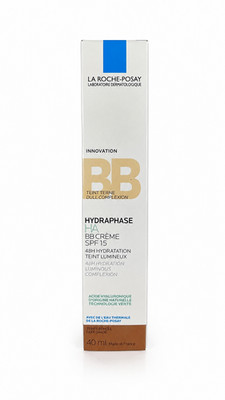 La Roche-Posay Hydraphase HA BB Cream SPF15 40 Medium Tinted Exp Date:02/2029