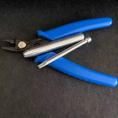 3 In 1 Hinge Adjust Tools & Steel Pliers Set For Zippo Zorro Lighters DIY Repair