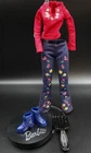 Vintage Doll Fashion Floral Flare Pant Top Shoes Y2K Barbie Mattel Trendy Outfit