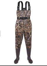 FISHINGSIR HISEA Fishing Waders with Boots Chest Waders Waterproof Men 7 Women 9