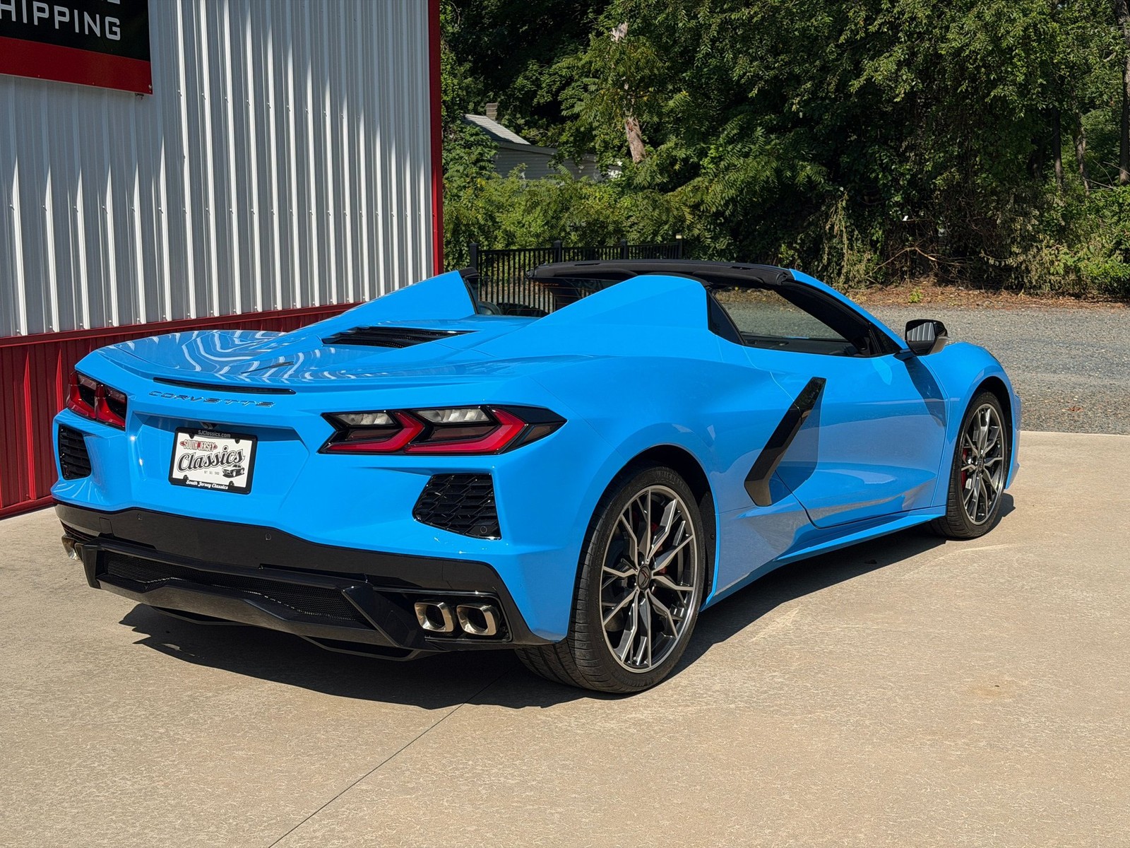 2025 Blue Chevrolet Corvette   | C8 Corvette Photo 9