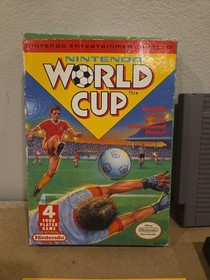 World Cup Soccer NES Nintendo Entertainment System Tested Working Box Game CIB