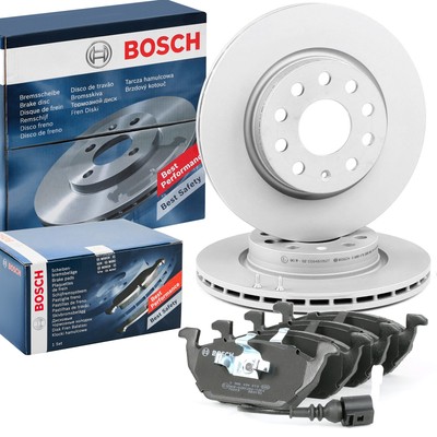BOSCH Bremsenset Vorne Bremsscheiben Beläge Satz für VW Golf V Schrägheck (1K1)
