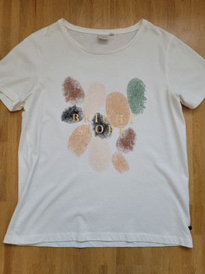 Wunderschönes Shirt mit Wording ''Bright Hope'' von Cream Gr.S/36