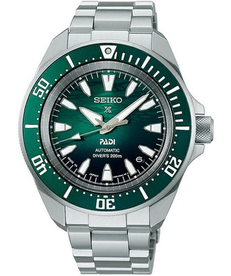 SEIKO Prospex Samurai PADI SBDY135 Grün Herrenuhr