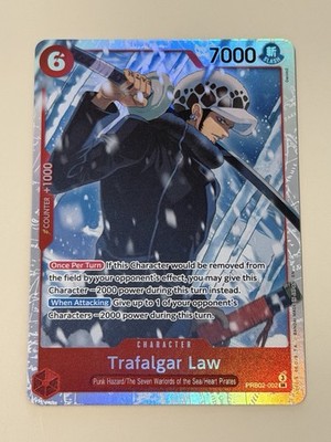 Trafalgar Law PRB02-002 ENGLISH SR The Best Volume 2 One Piece UNPLAYED