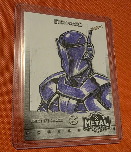 2020 Marvel Metal Universe Sketch Card 1/1 Orphan Maker