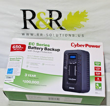 CyberPower 650VA 8-Outlet UPS Battery Backup with USB