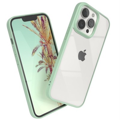 Für Apple iPhone 13 Pro Handyhülle Silikon Bumper Case Schutz Cover Tasche Grün