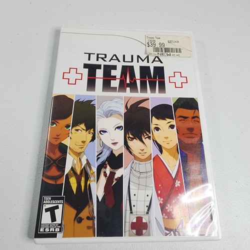 Nintendo Wii Trauma Team Video Game CIB Tested Very Fun!