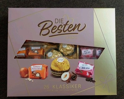 Ferrero - Die Besten Classic Pralinen Schokolade mit Alkohol 269g (MHD 05/26)