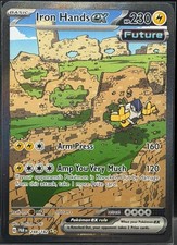 2023 Pokemon Paradox Rift Iron Hands ex 248/182 Special Illustration Rare SIR on eBay