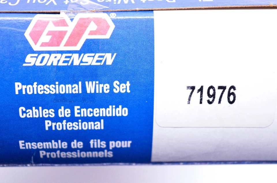 Kit de cables de bujía GP Sorensen 71976 NOS Foto 3 de 3