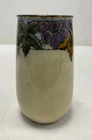 Royal Doulton Lambeth-Stoneware Vase-Grape Design-8561/UBW-Hand Made-Multicolour