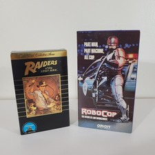 NICE Robocop BETAMAX BETA Tape ORION 1987 Indiana Jones Raiders of the L...