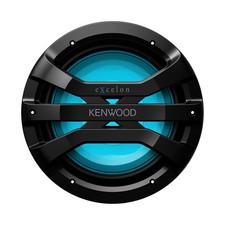 Kenwood Excelon XM1041BL 10" 1300W Motorsports Subwoofer w/ Illumination Black 