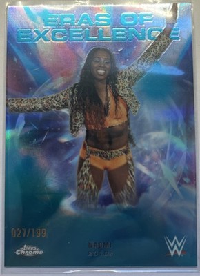 WWE Topps Chrome 2026 Eras of excellence Naomi /199