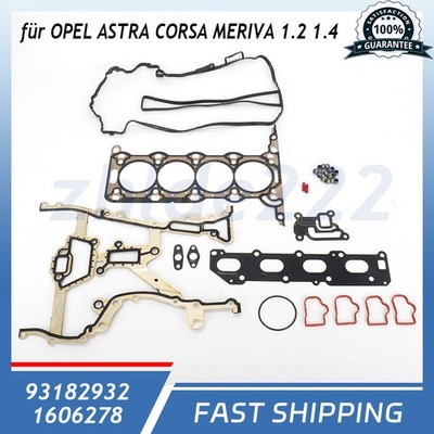 Zylinderkopfdichtungssatz für Opel 1.2 1.4 Z12XE XEP Z14XEL XEP 1606278 93182932