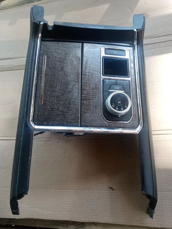 2018-2021 FORD EXPEDITION CENTER CONSOLE CUPHOLDER SHIFTER BEZEL TRIM Black 2 Foto 3 de 4