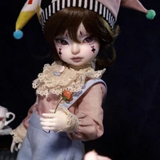 1/6 BJD Doll Full Set Ball Joint Doll Resin Magician Gender Neutrality Gifts Toy