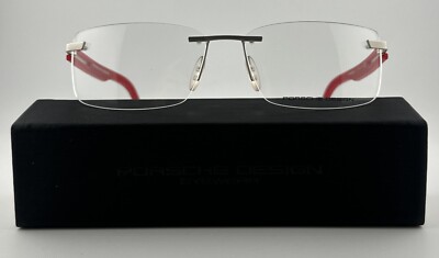 NEW AUTHENTIC PORSCHE DESIGN Rimless Eyeglass P'8232 S1 B Italy