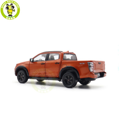 ISUZU D-MAX オレンジ 1/18ミニカー 4WD 1/18 ISUZU D MAX D-MAX 2023 Pickup Orange Diecast Model Car Toys