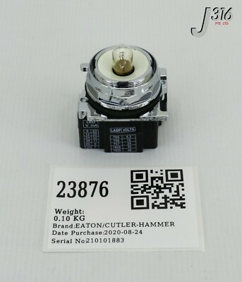 ② 23876 EATON CUTLER-HAMMER STD INDICATOR LIGHT (NEW) 10250T206N | eBay